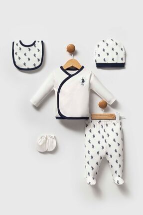 U.S. Polo Assn. U.S. Polo Assn Erkek Bebek Beyaz Hastane Çıkışı