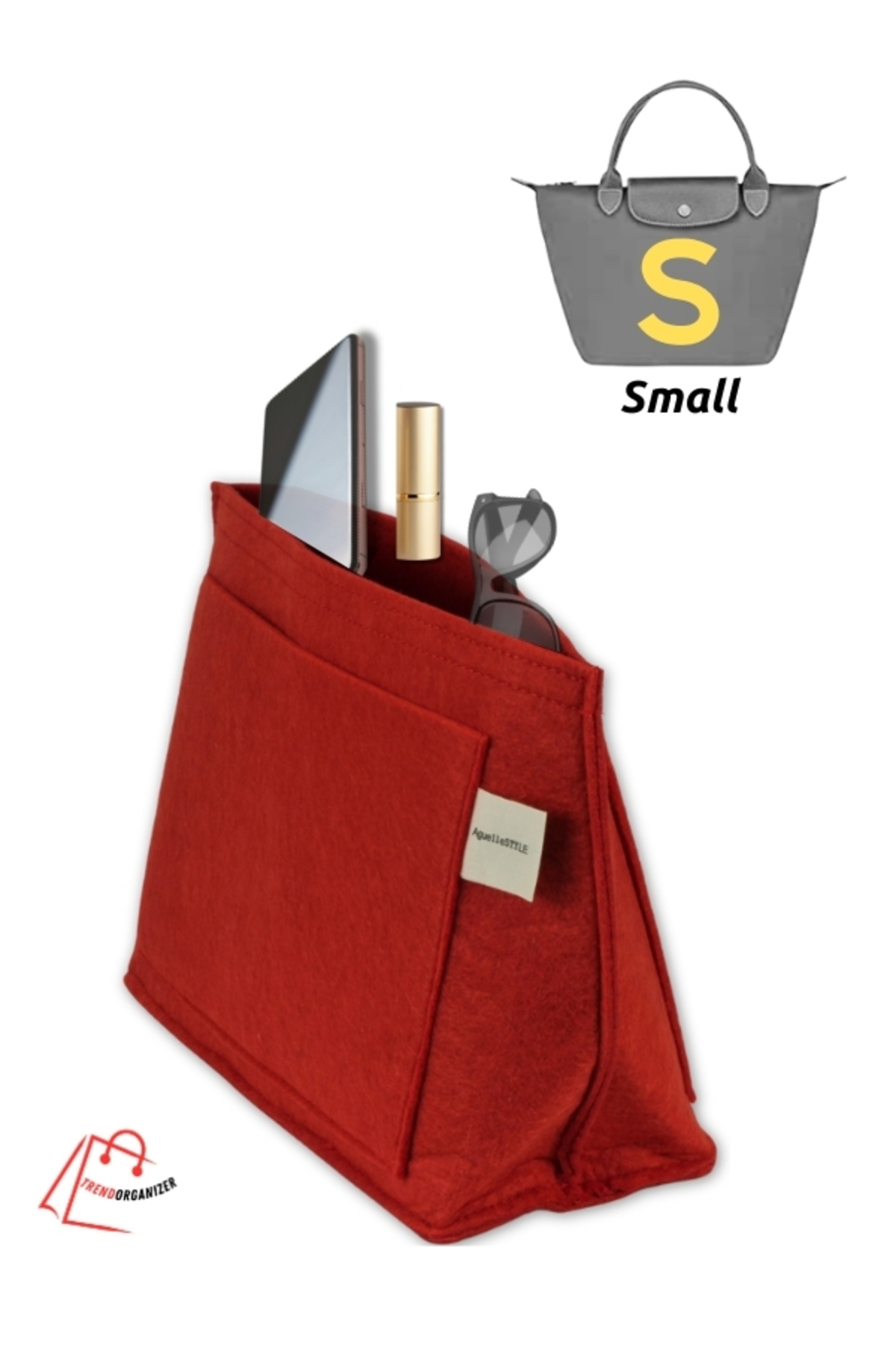 Women's Organizer in Bag (Terra) - Suitable for Longc. brand bag