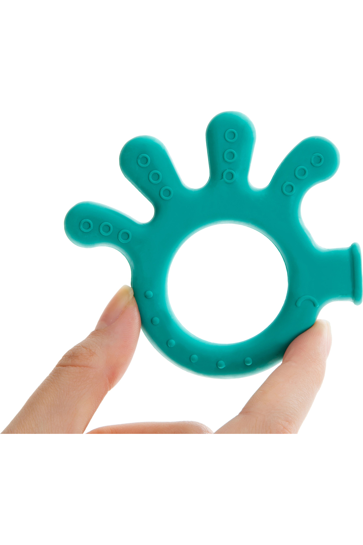 Babyjem Diş Kaşıyıcı Ahtapot Yeşil fotoğrafı 3 (önizleme)