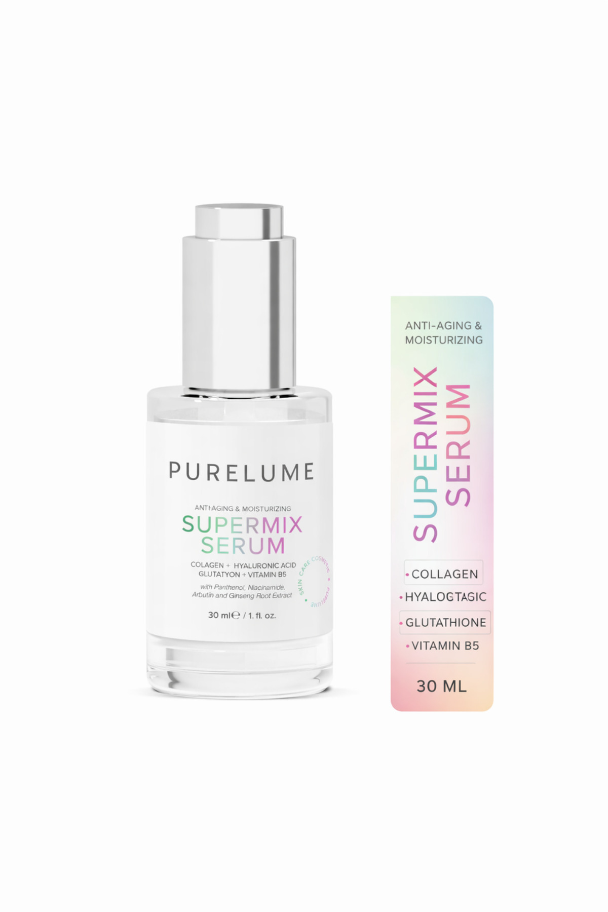 Purelume Supermix Cilt Yenileyici Serum - 30 ml — PL101 — تصویر 3 از 8