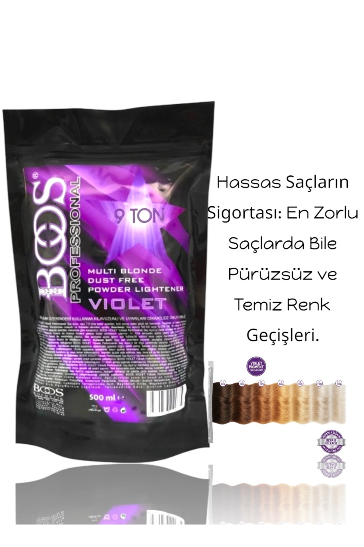 Pro Boos Profesyonel Violet Saç Açıcı 500 Ml — BSVCC