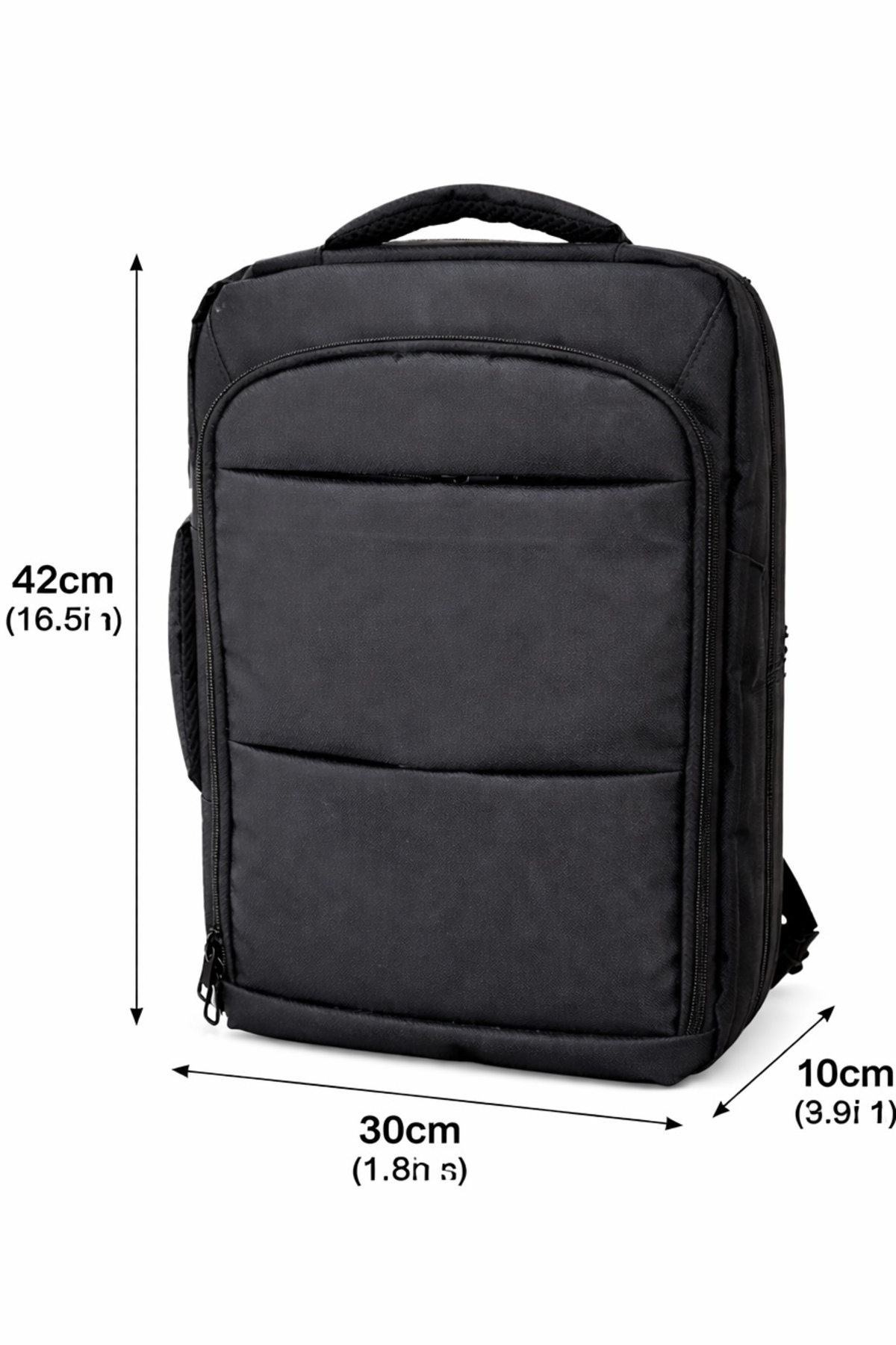 CANARİS Anne Bebek Kadın Sırt Çantası 15.6'' Inç Laptop Bölmeli Elde Sırtta Omuzda Taşıma Çok Amaçlı fotoğrafı 3 (önizleme)