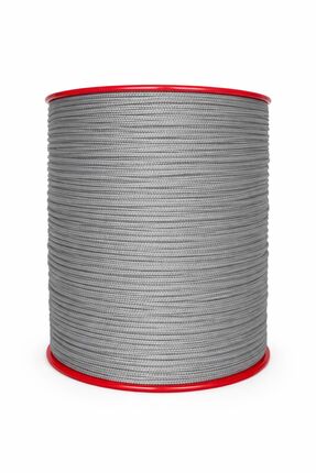 öztürk tekstil 1mm Gri Plise Perde İpi 100 Metre Polyester Perde Mekanizma İpi
