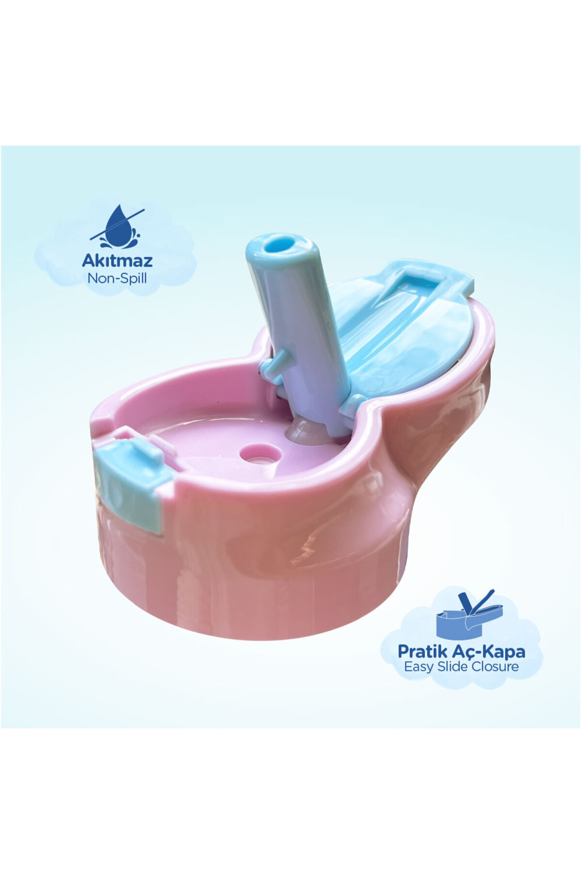 Wee Baby WK Pipetli Bardak 500 ml - Kuzu fotoğrafı 3 (önizleme)