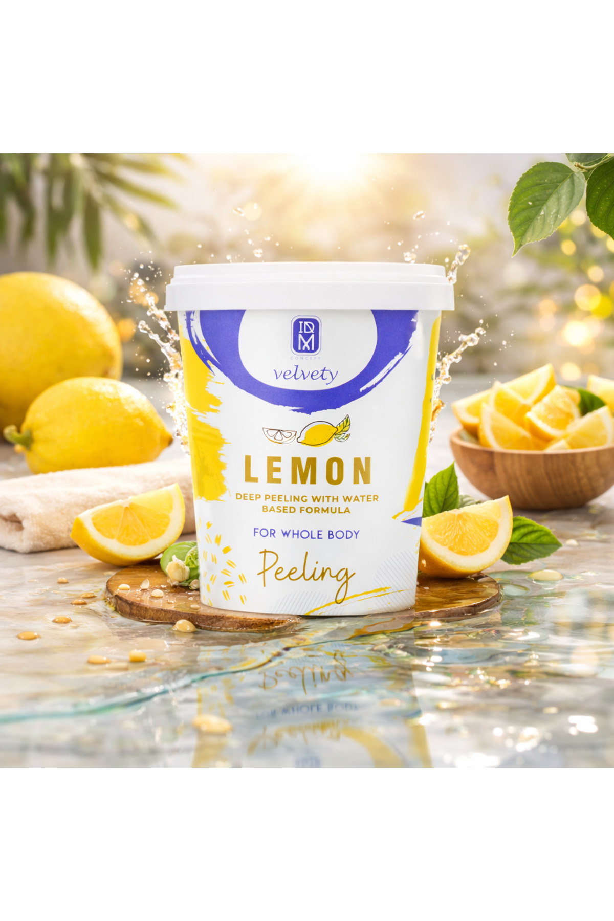 Velvety Lemon Body Peeling / Vücut Peelingi 400 Ml — 8681750068438 — تصویر 3 از 3