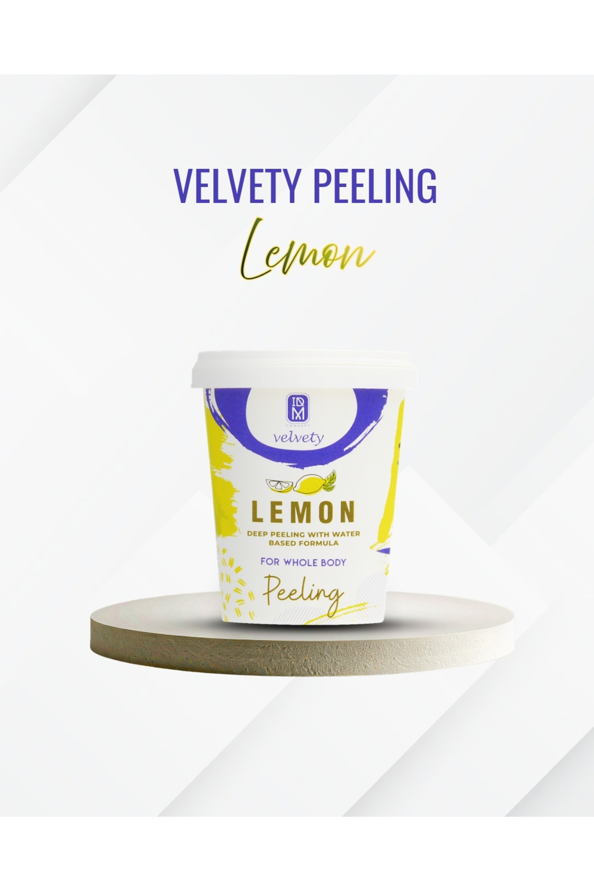 IDM Velvety Lemon Body Peeling / Vücut Peelingi 400 Ml — 8681750068438