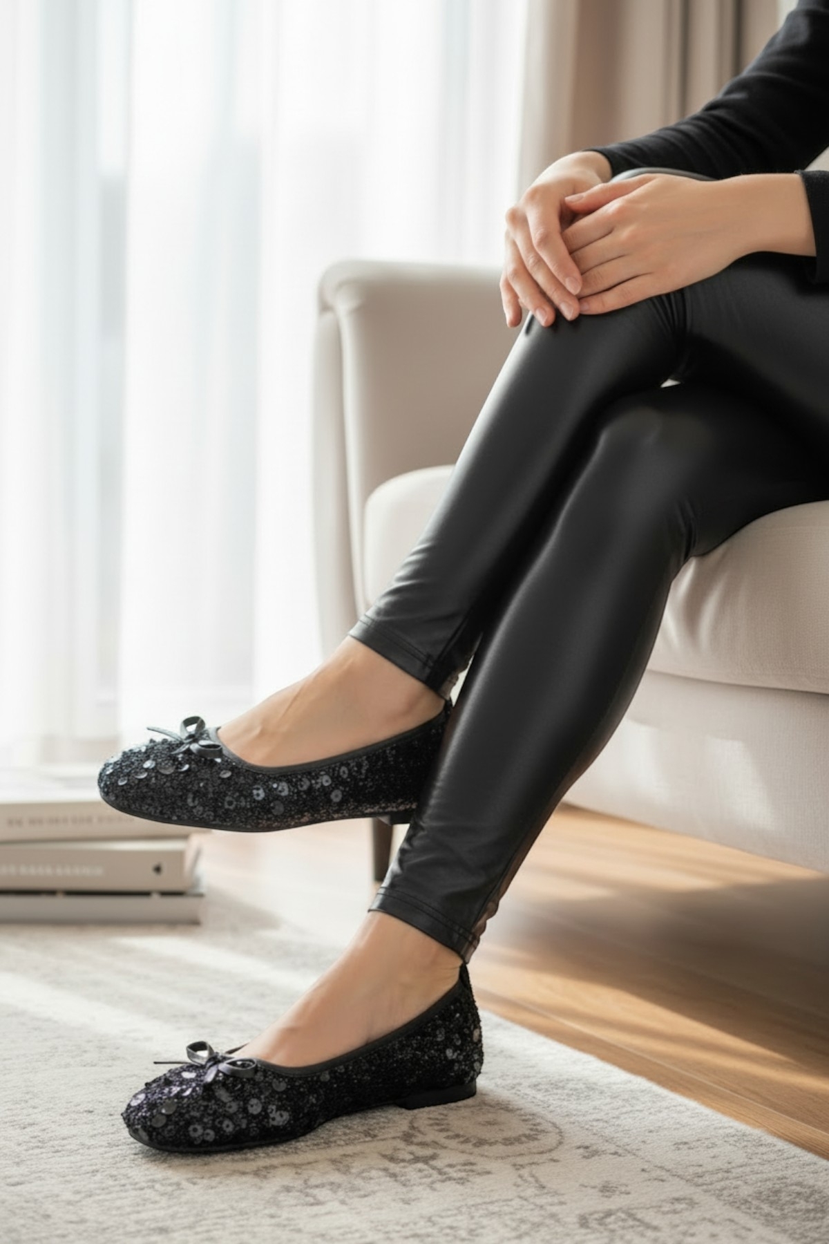 Modafırsat  Kadın Babet İçeri Dışarı Ofis Günlük Ayakkabı - Görsel 5