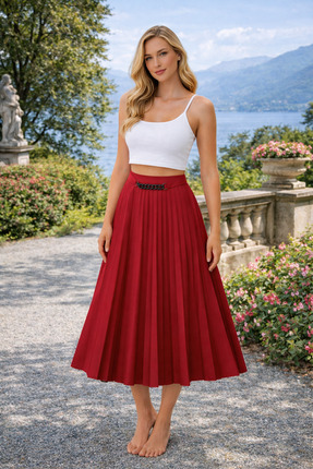 ÇamaŞırcıM Şok Fiyat Harika Pileli Etek