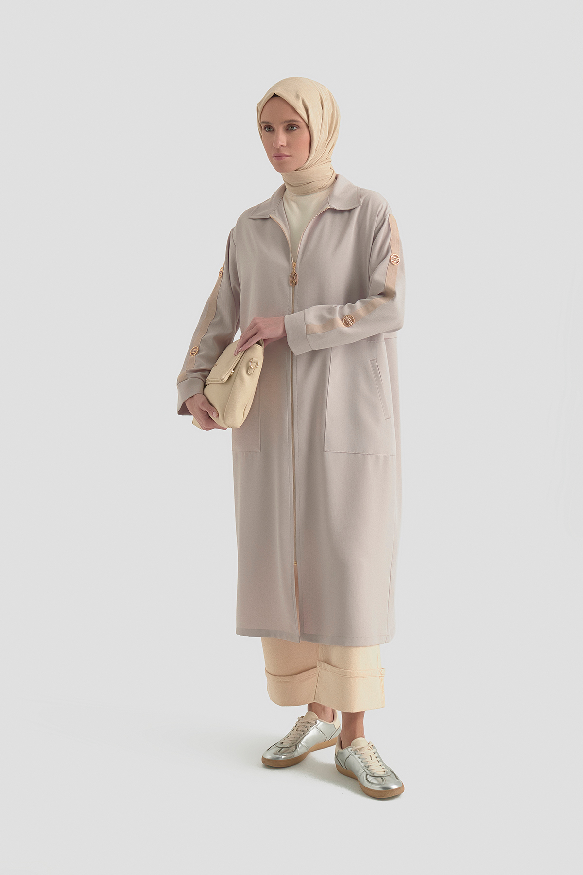 Zippered Summer Abaya 516