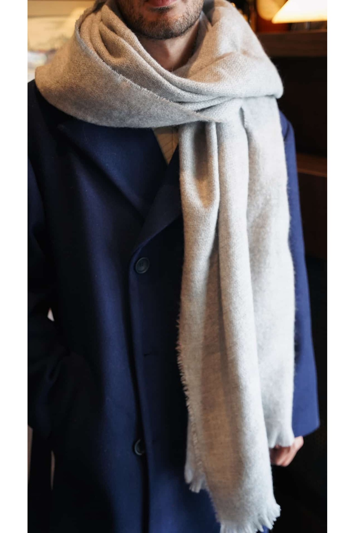 Atelier Old Money Arelion Oversize Lacivert Kaban FW5944 görsel 5
