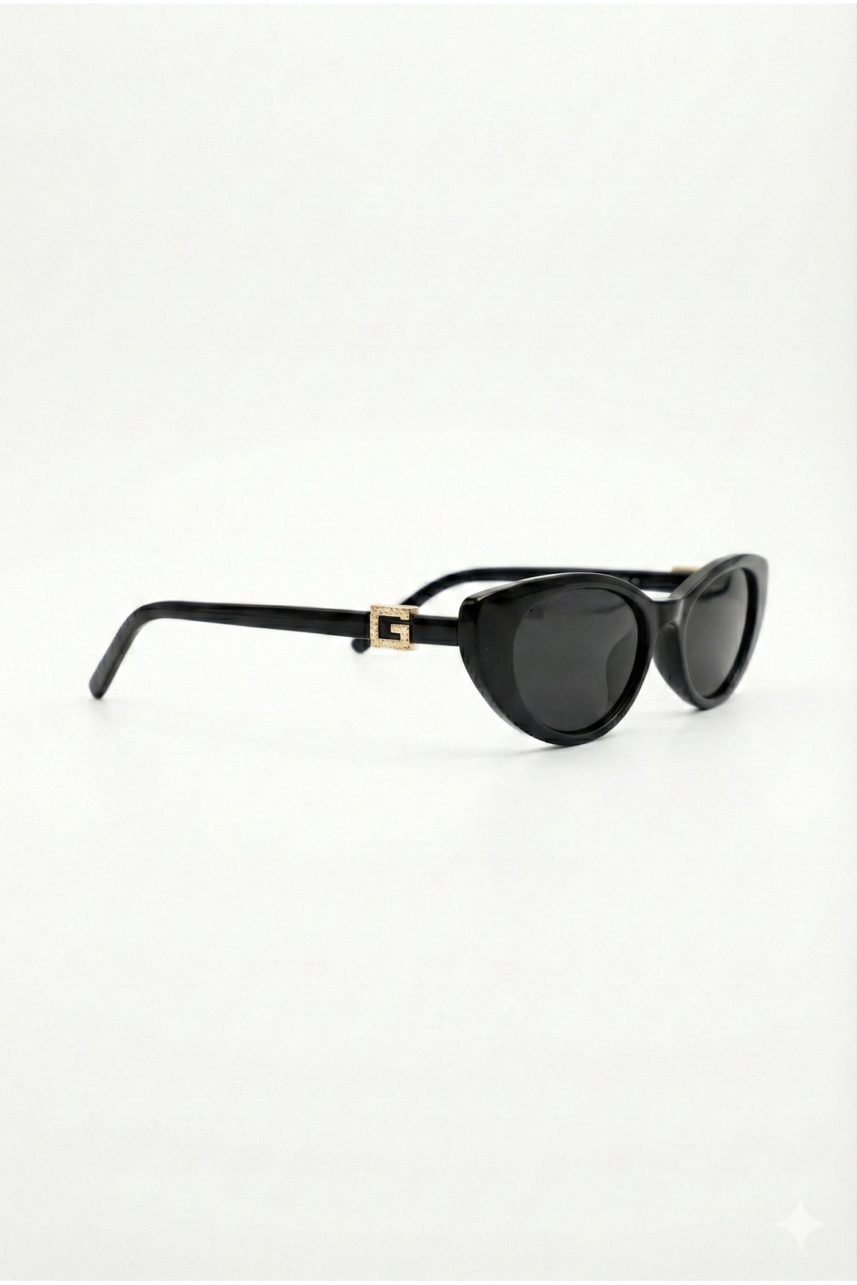 Y-LONDON EXCLUSİVE Kadın Vintage Cat Eye Güneş Gözlüğü görsel 4