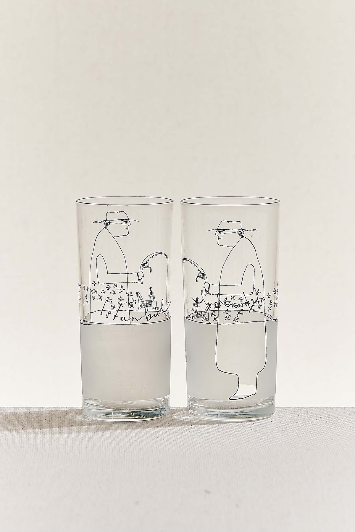 Paşabahçe Behiç Ak Rakı Glass Set of 2