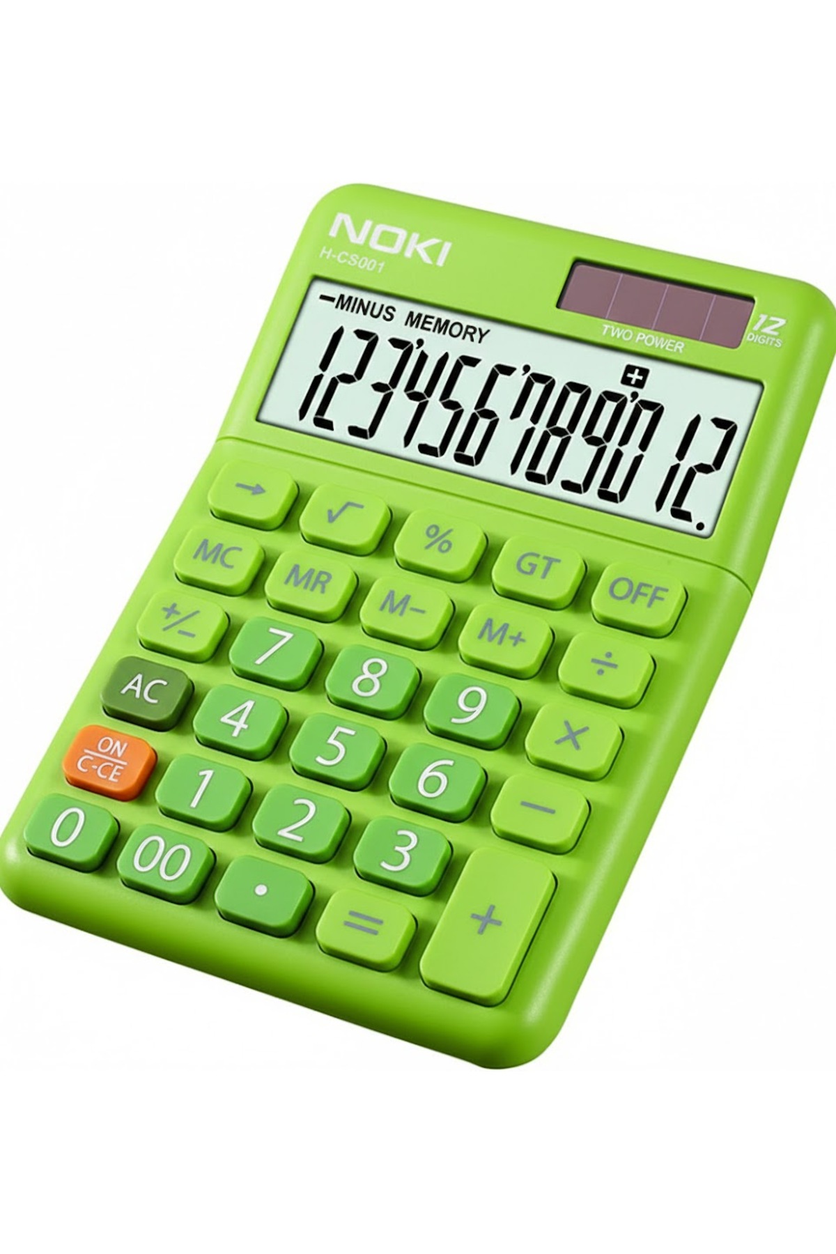 Noki HESAP MAKİNESİ 12 HANE MASA TİPİ H-CS001 YEŞİL