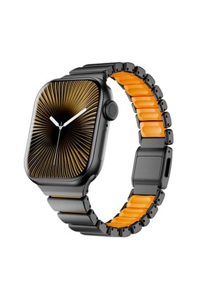 Dexmon Watch 11 10 42mm – 6 7 8 9 Se Uyumlu 38-40-41mm Slim Metal Silikon Kordon