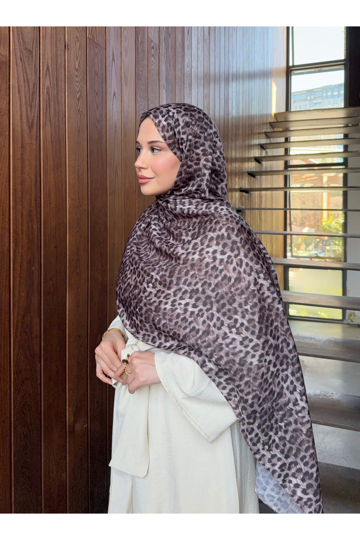 Patterned Cotton Soft Shawl Nostalgia Series ps231