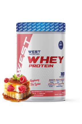 West Nutrition Whey Protein Tozu 540 gr 18 Servis Ahududu Triliçe Aromalı