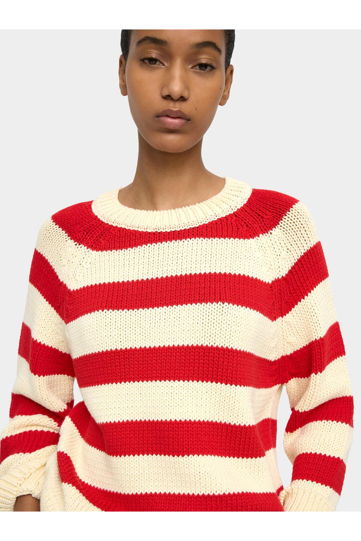 Parfois  Kadın Çizgili Örme Kazak