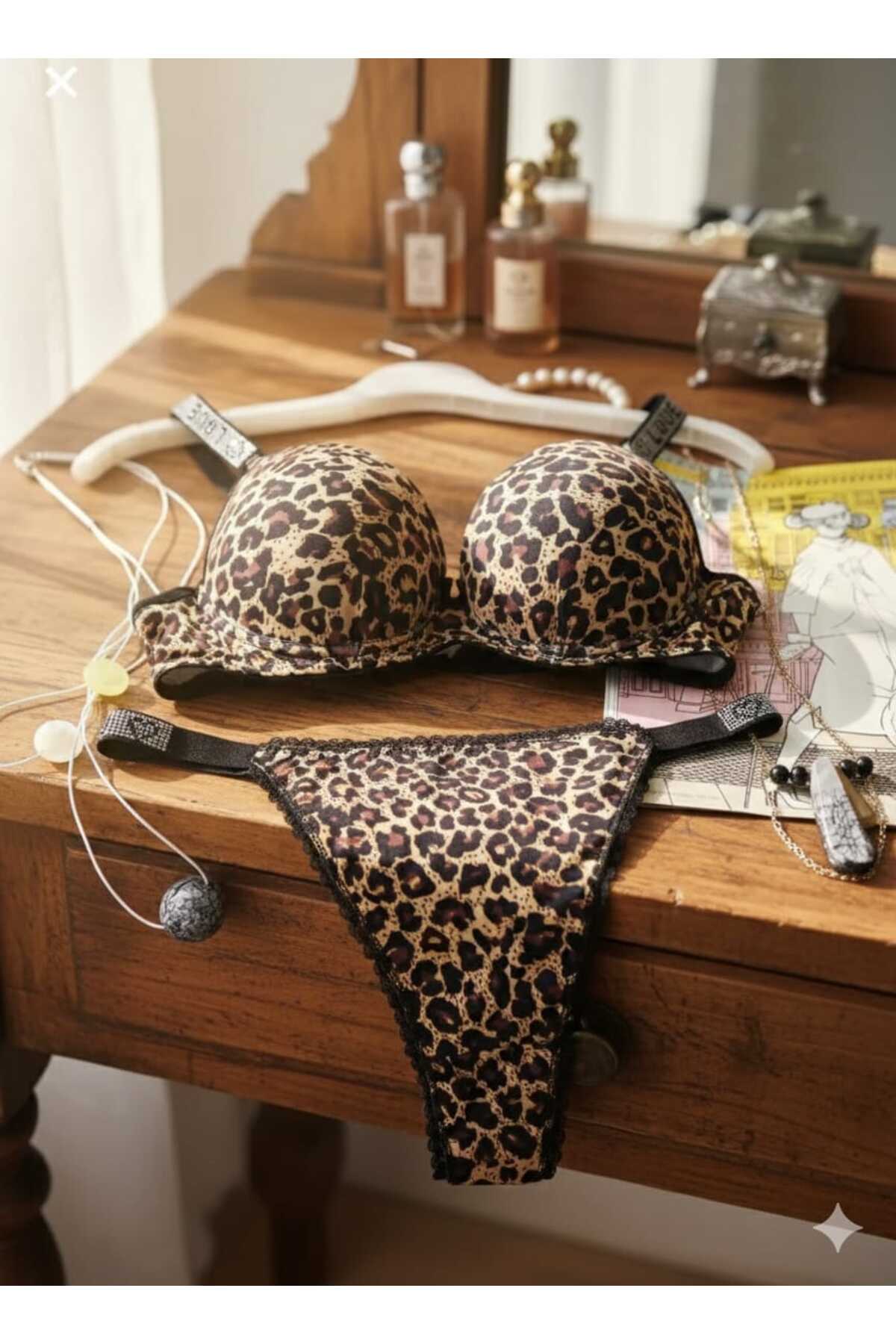 WOMEN'S WORLD FANTASY  DESTEKLİ DOLGULU TANGA KÜLOT LOVE SECRETT - Görsel 5