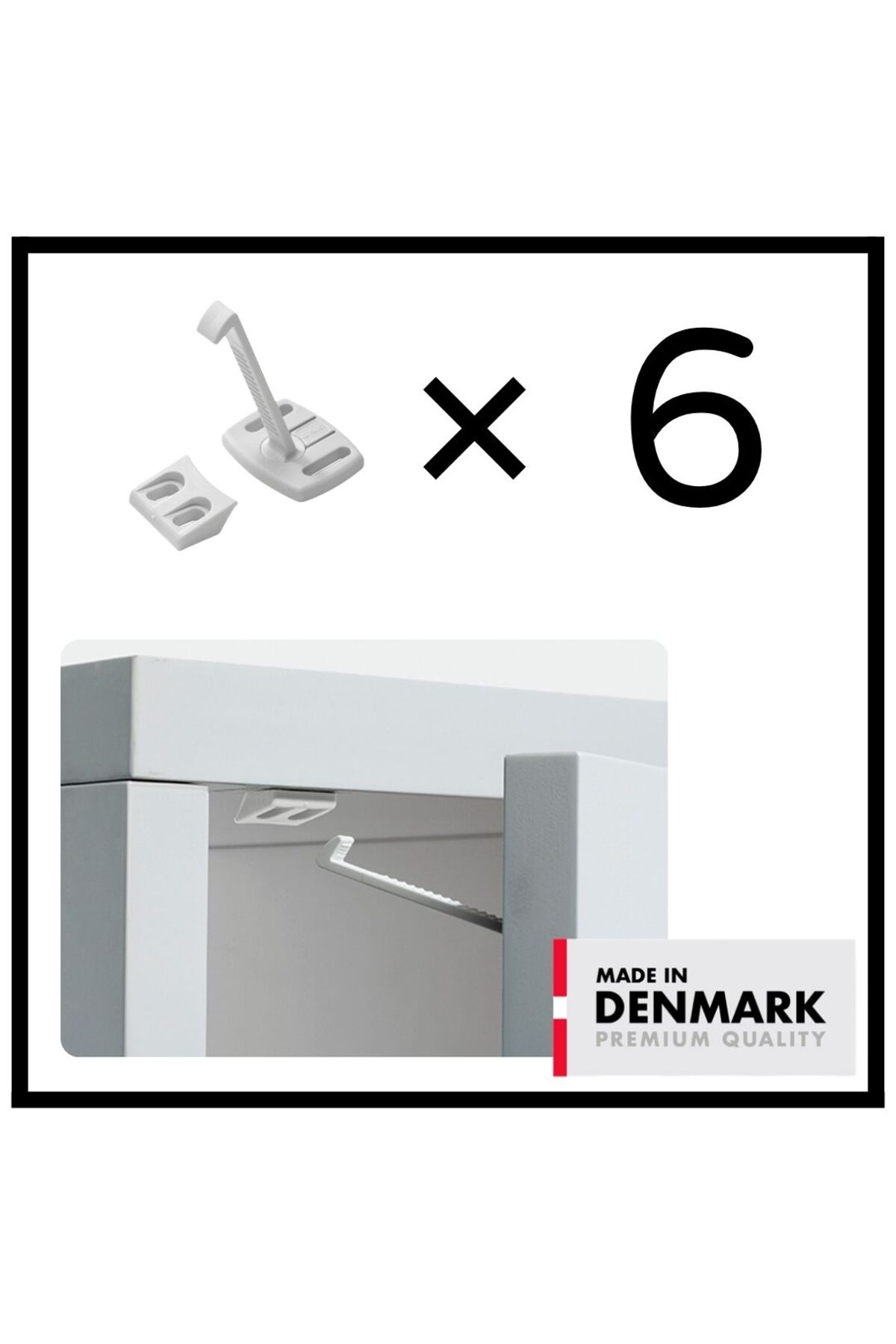 Babydan Ev İçi Bebek Çocuk Güvenlik Gereçleri Seti - 22 parça - Beyaz fotoğrafı 2 (önizleme)