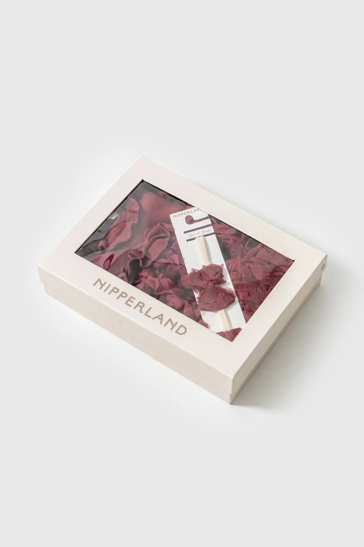 Nipperland Kız bebek yenidoğan elbise seti mevlüt özle gün takımı 0-3 ay 3 boyut çiçekli 5 parça fotoğrafı 4 (önizleme)