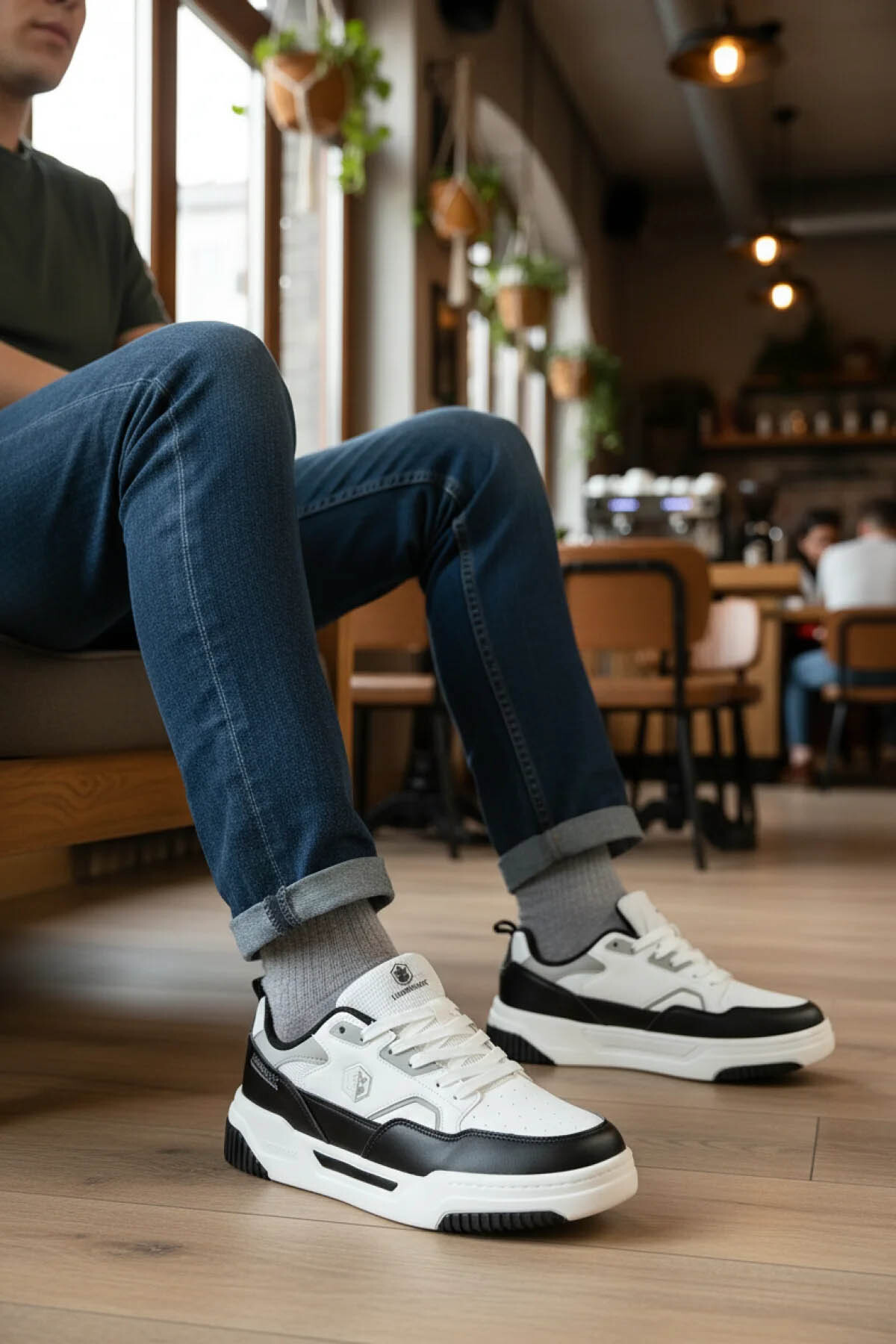 lumberjack ANTONY 6FX Beyaz Erkek Sneaker A102157183 görsel 2