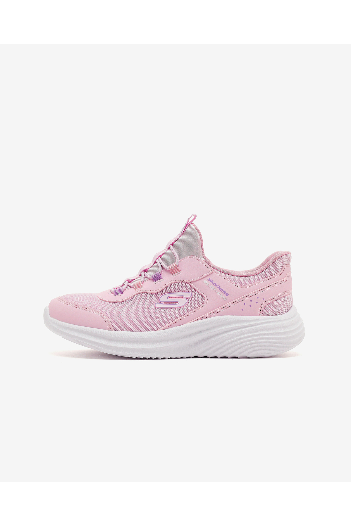 اسکچرز کفش ورزشی دخترانه سایز بزرگ BOUDER PRO صورتی روشن کد 303690L LTPK