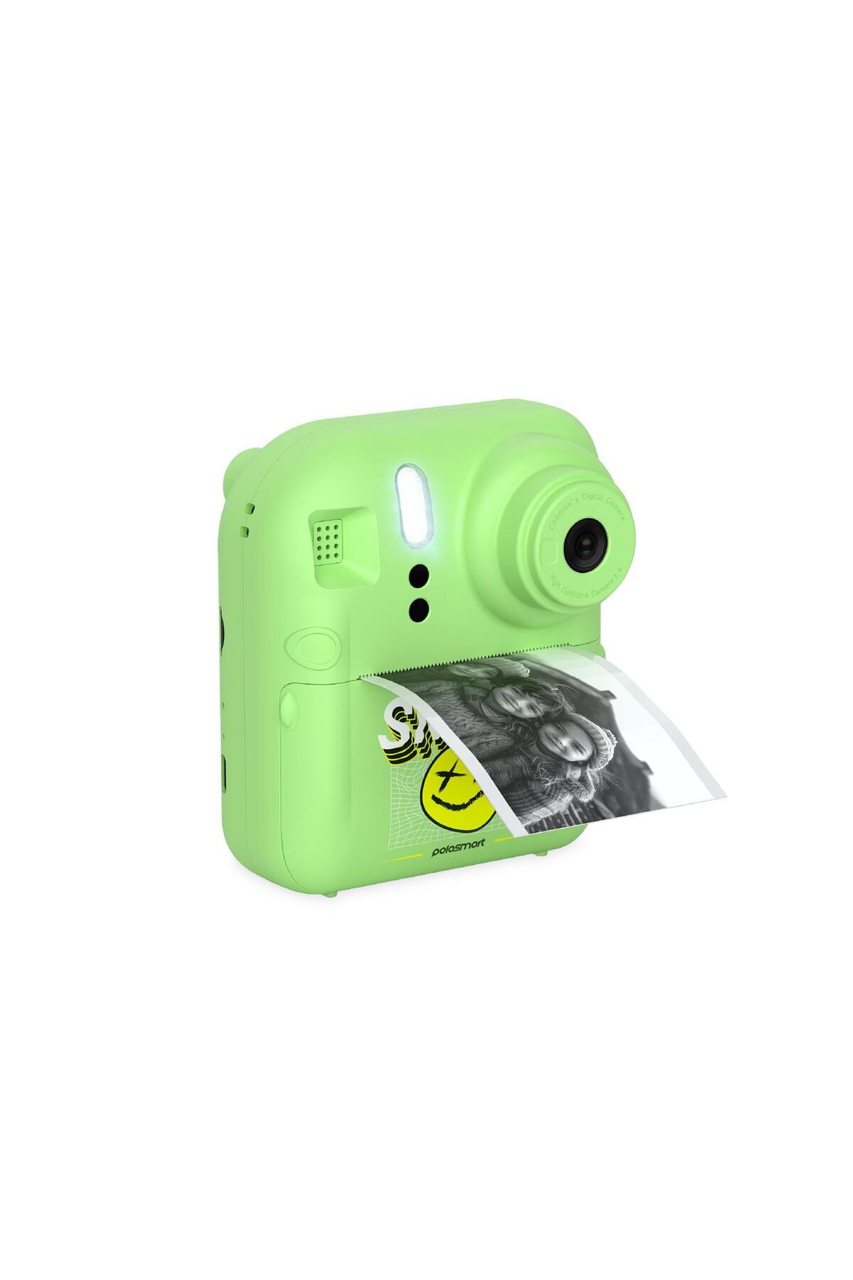 Polosmart PBS156 Dijital Kamera & Fotoğraf Makinesi Renkli Ekran 2.4 İnç Yeşil