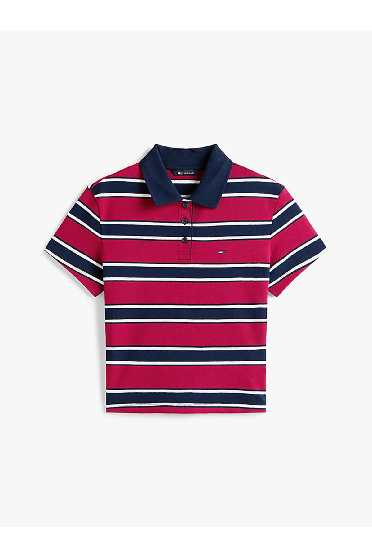 پولوشرت زنانه یقه پلو | تامی هیلفیگر Tommy Hilfiger DW0DW219310E3 BD - تصویر 5