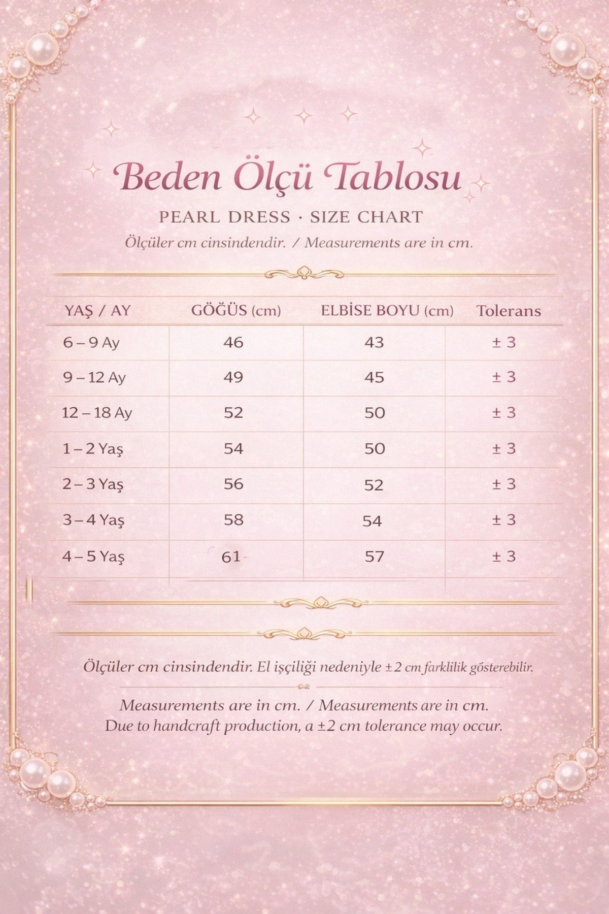 SUNEH Kız Bebek Pudra Pembe Kare Yaka ,Fiyonk Detaylı Doğum Günü , Party Elbise fotoğrafı 3 (önizleme)