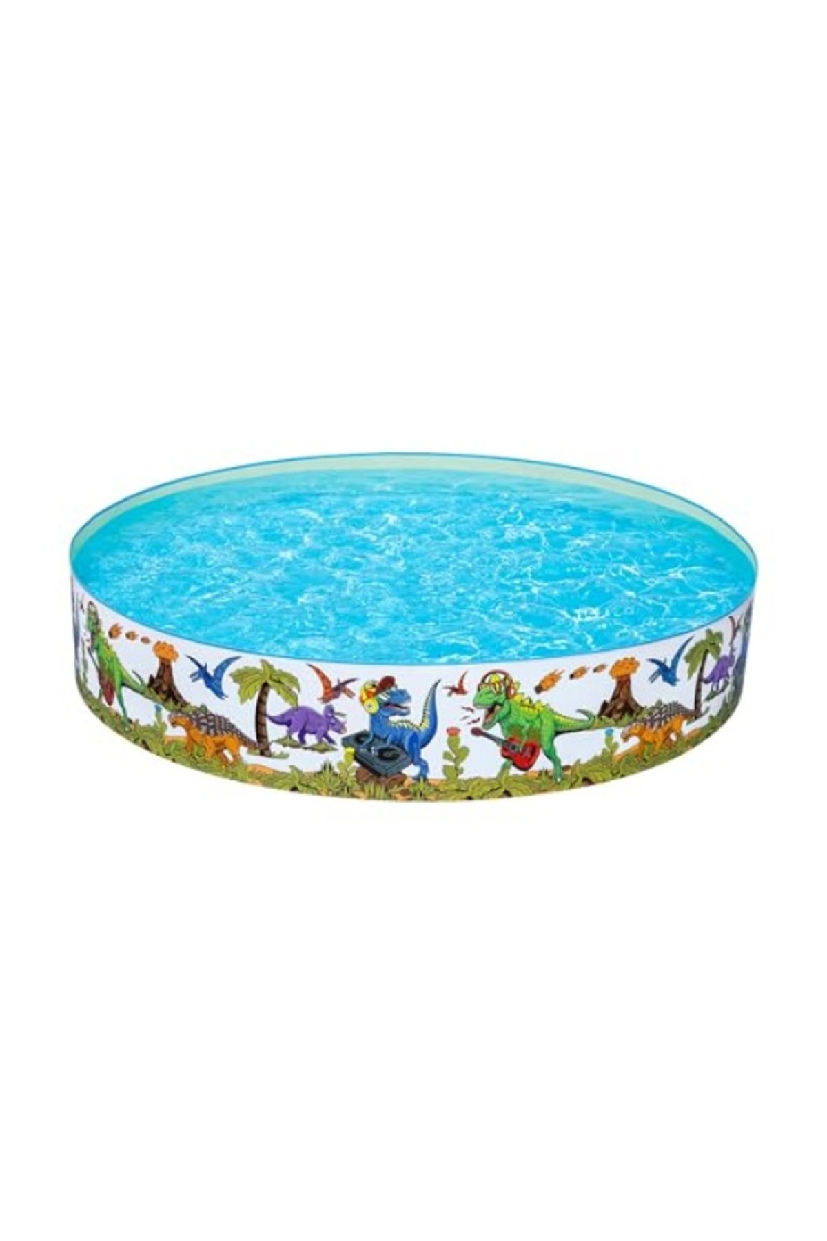 markentegra Renkli Su Geçirmez Yüzme Havuzu - 244x244x46 cm fotoğrafı 3 (önizleme)