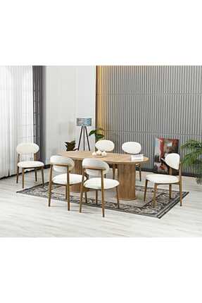 RİGATO ferramente VIVALDI PEARL YEMEK MASA SANDALYE TAKIMI