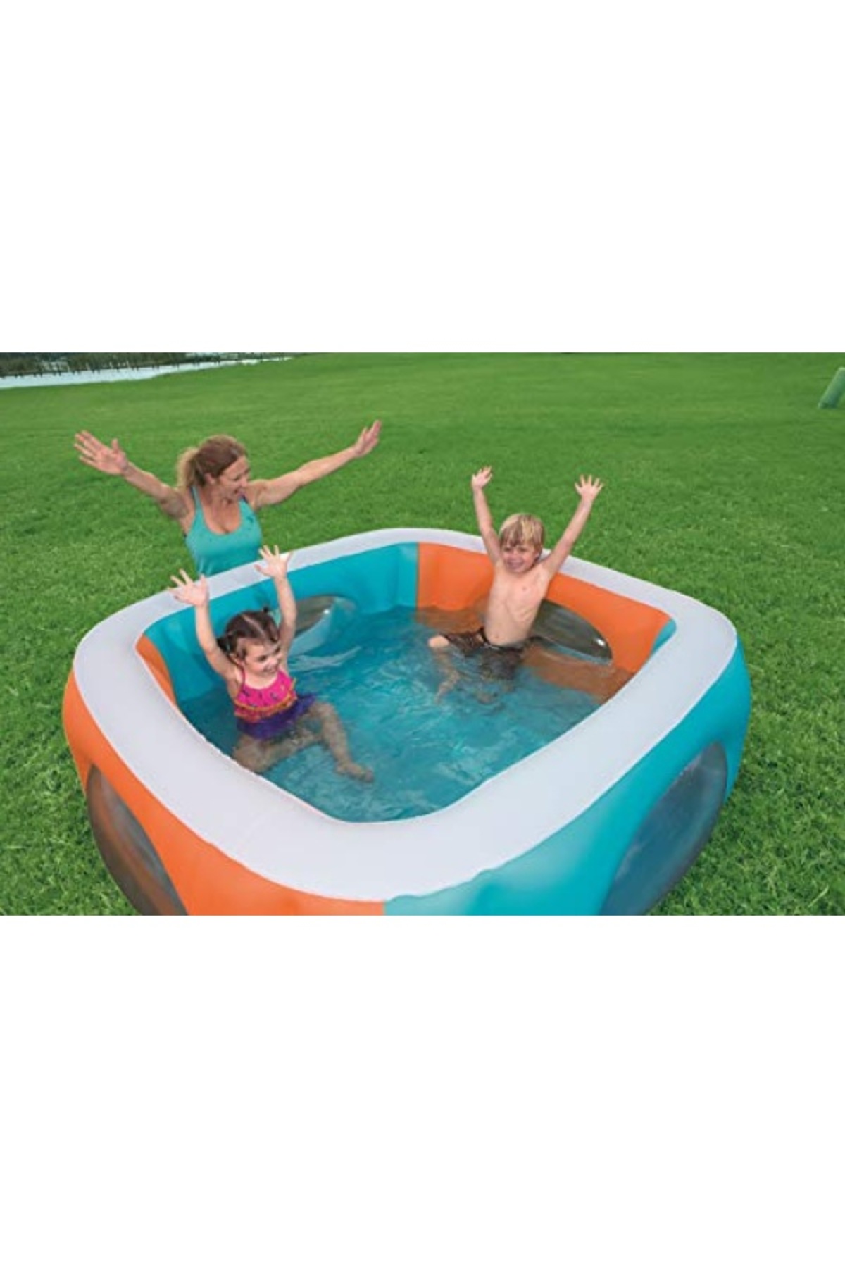 markentegra 168x168x56 cm Pencereli Kare H Havuz fotoğrafı 2 (önizleme)