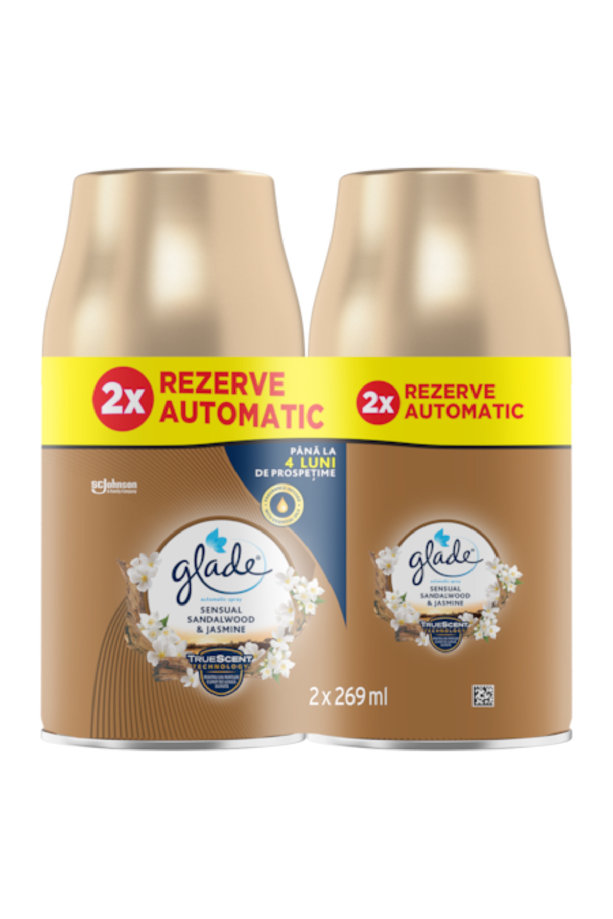 Glade Автоматичен спрей Резерва Бали и Жасмин 2 X 269мл