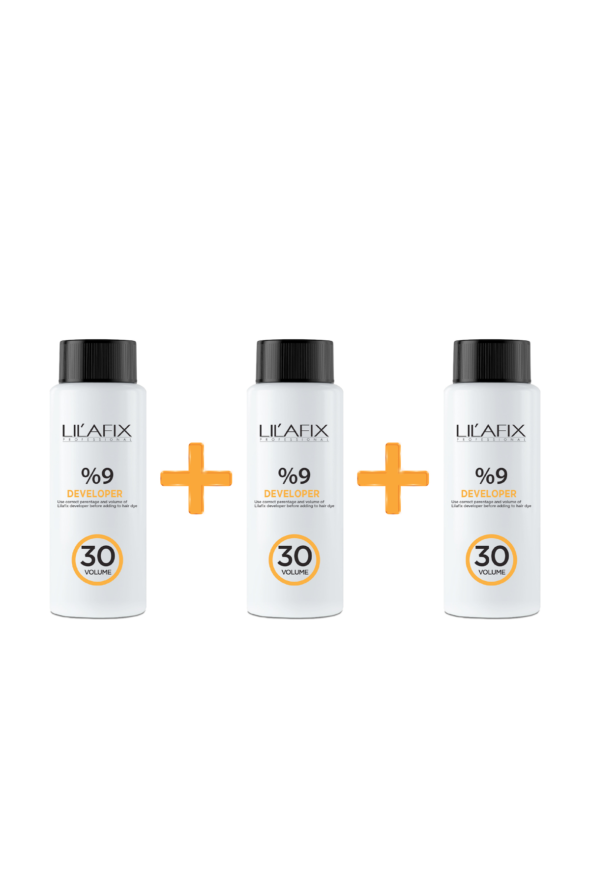 Lilafix Professional Lilafix 3'lü Paket 30V Oksidan Krem %9 Developer 60 ml — oksidan60mlb3lü