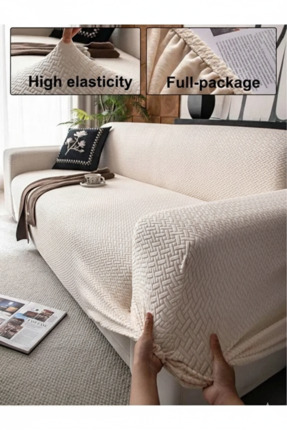 Hazineci Bey Tuğla Desen, Kaymaz, Yıkanabilir, Koltuk örtüsü, 1 adet Koltuk K...