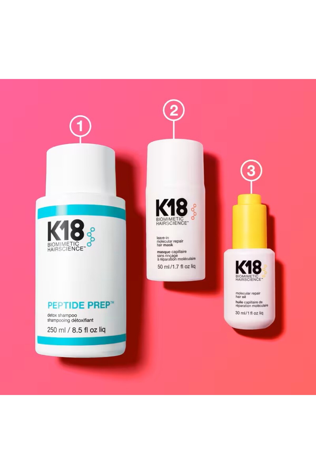 Leave-in Molecular Repair Hair Mask - Saç Bakım Maskesi 15 ML — MS10235544555 — تصویر 4 از 5