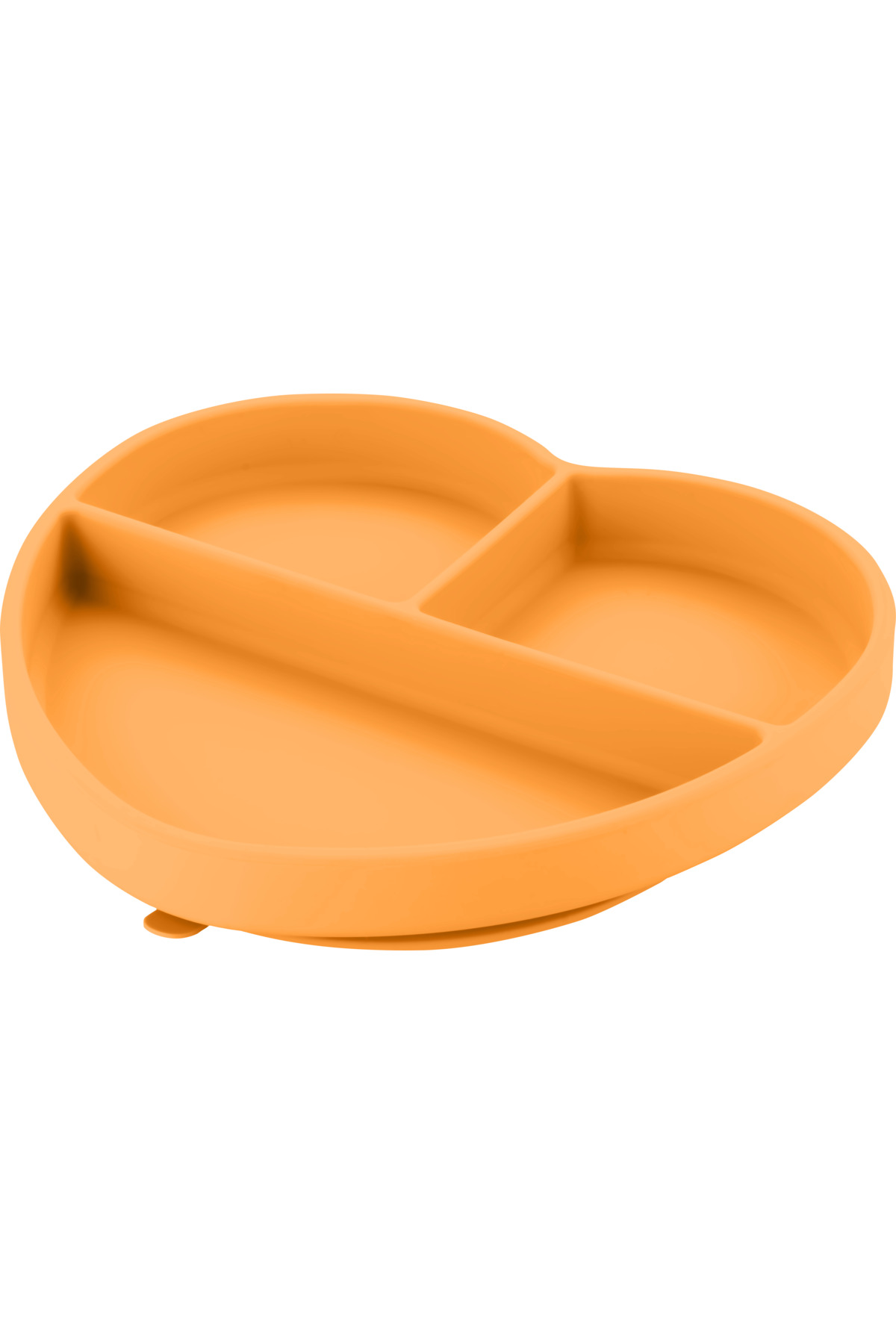 Moki Silikon Beslenme Seti 2'li Candle Turuncu / Mama Önlüğü, Mama Tabağı fotoğrafı 7 (önizleme)