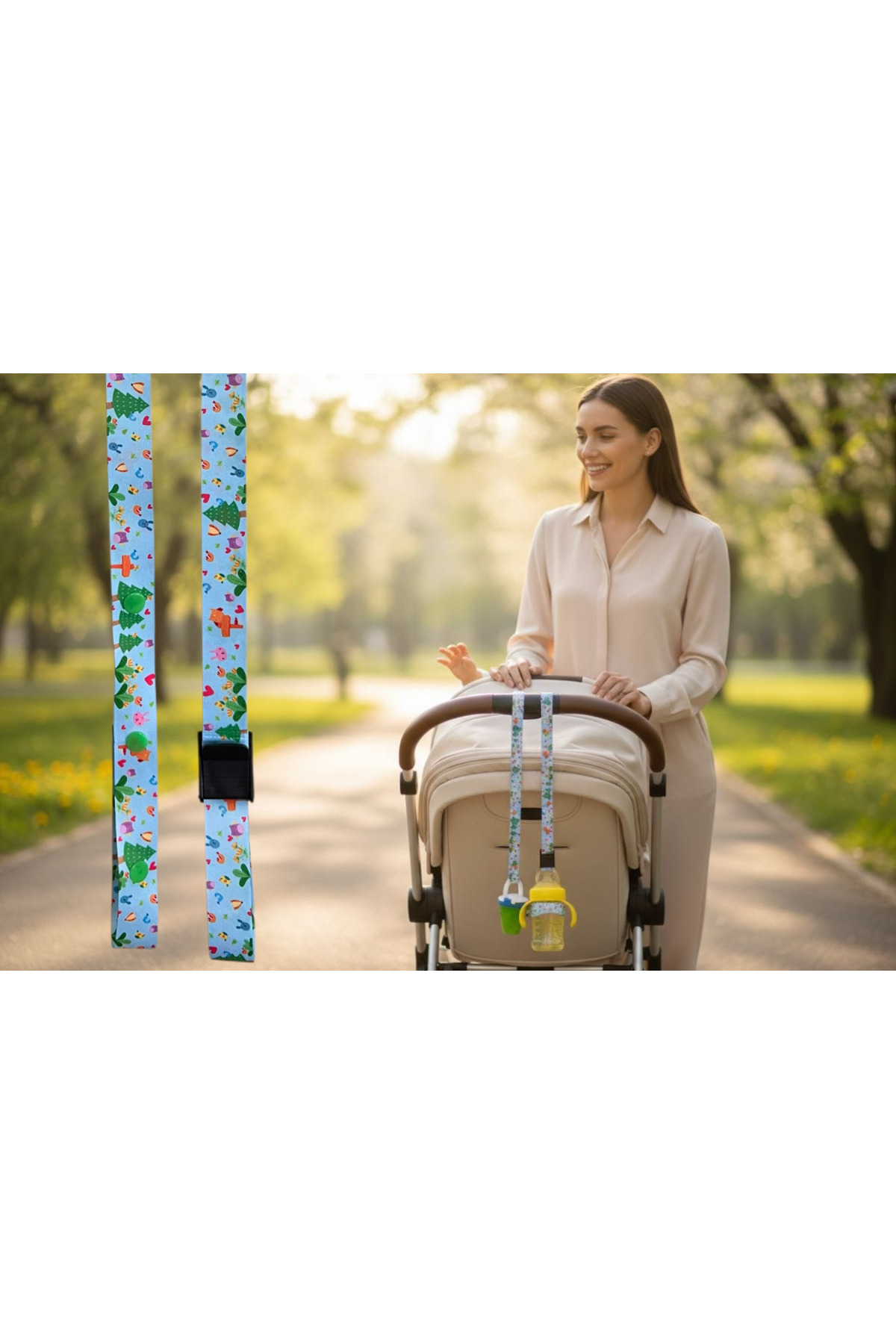 Honki Ponki Oyuncak Biberon Suluk Askısı- Tekli (Çıtçıtlı) - SPRING fotoğrafı 2 (önizleme)