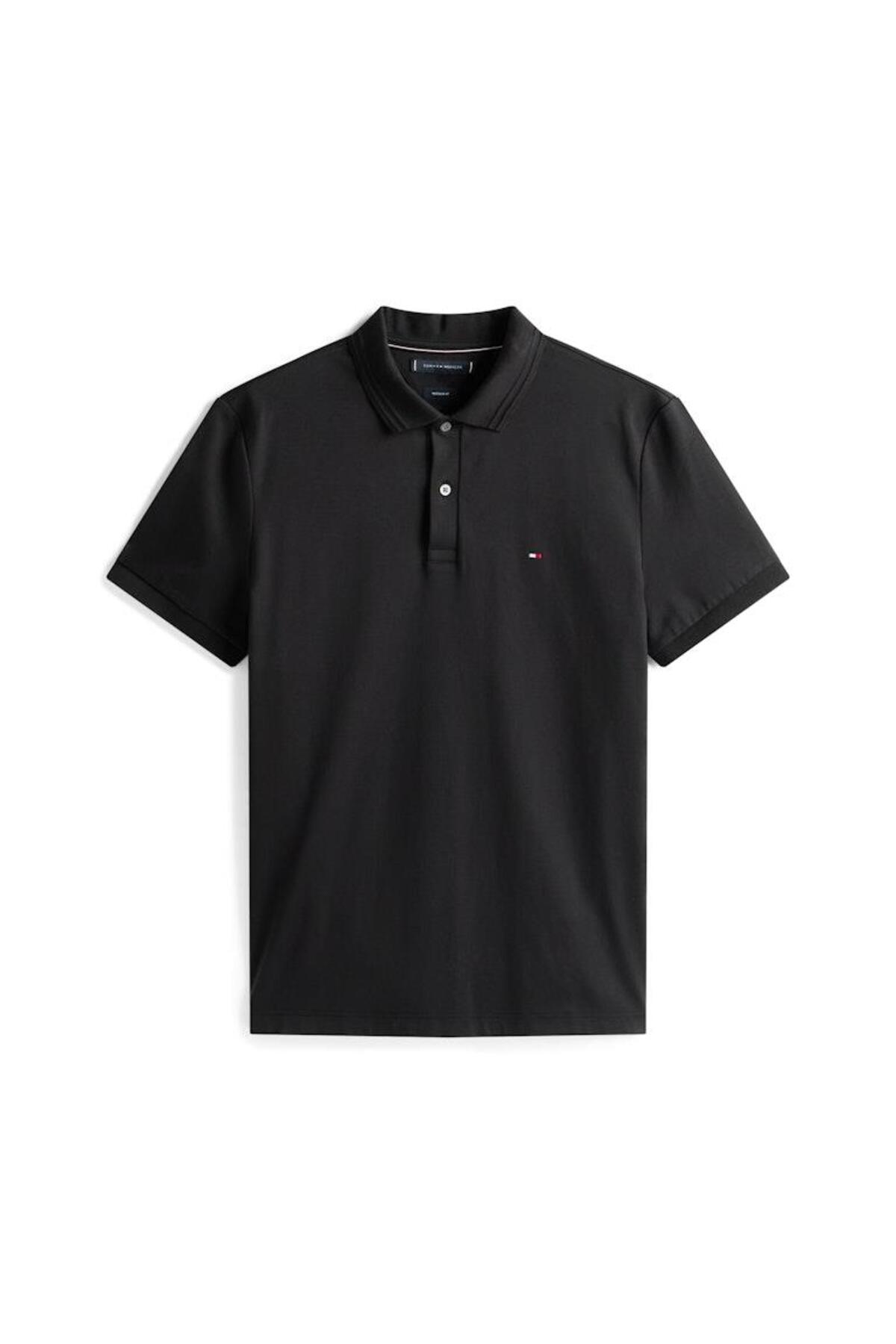 پولوشرت مردانه یقه پلو | تامی هیلفیگر Tommy Hilfiger MW0MW38983BDS VN - تصویر 4