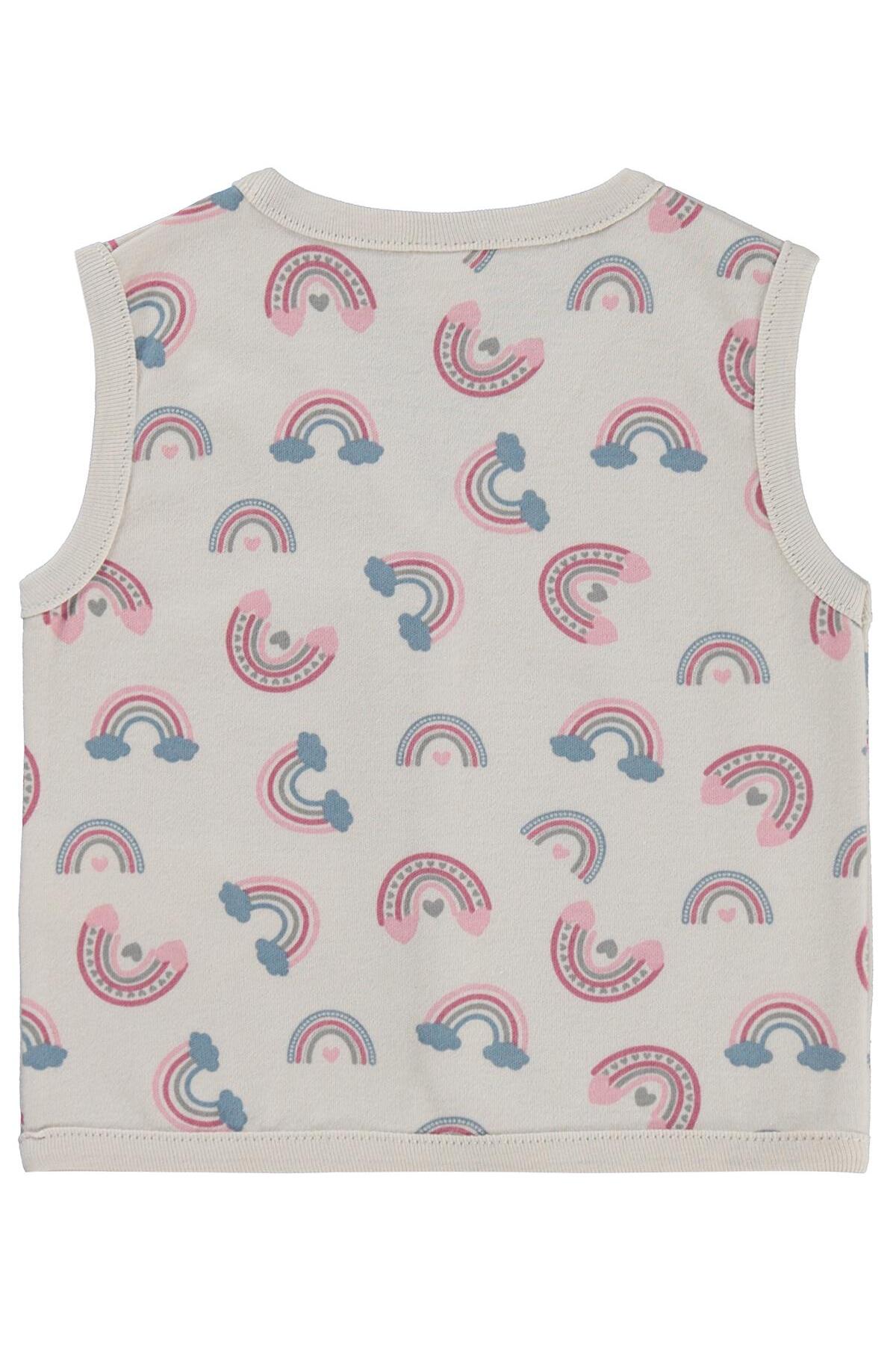 Civil Baby Gökkuşağı Empirme 6-18 Ay Yelek - Bej 18-24 Ay fotoğrafı 2 (önizleme)