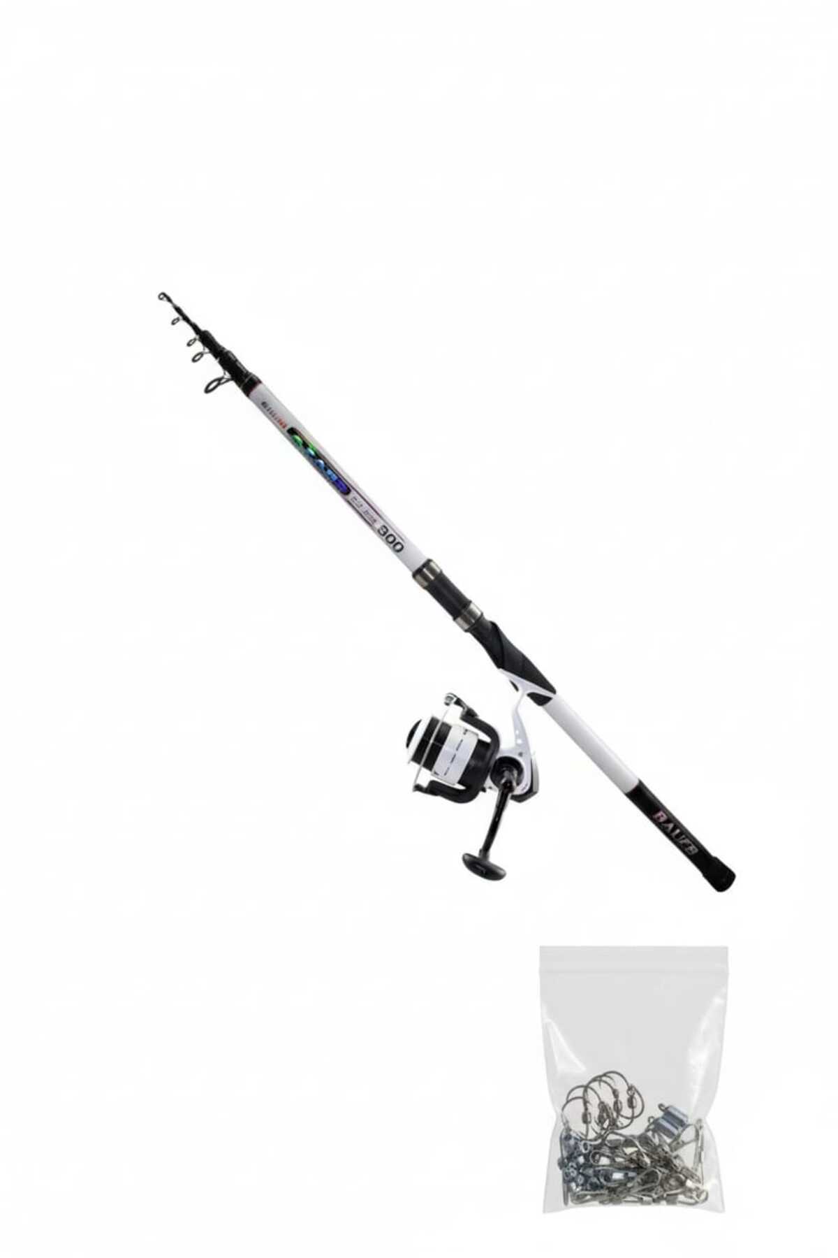 KURUDO BAUER AZARD 390- SURYA WHİTE 7000 SURF OLTA SETİ (20 'Lİ
