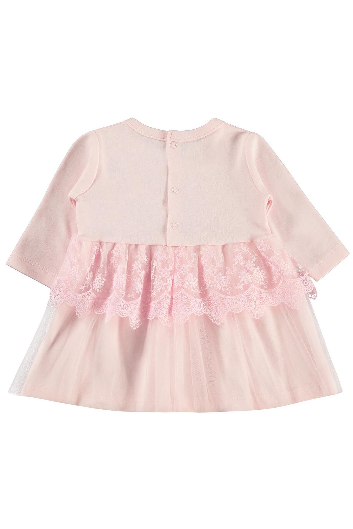 Civil Baby Fırfır Tüllü 3-12 Ay Elbise - Pembe 9-12 Ay fotoğrafı 2 (önizleme)