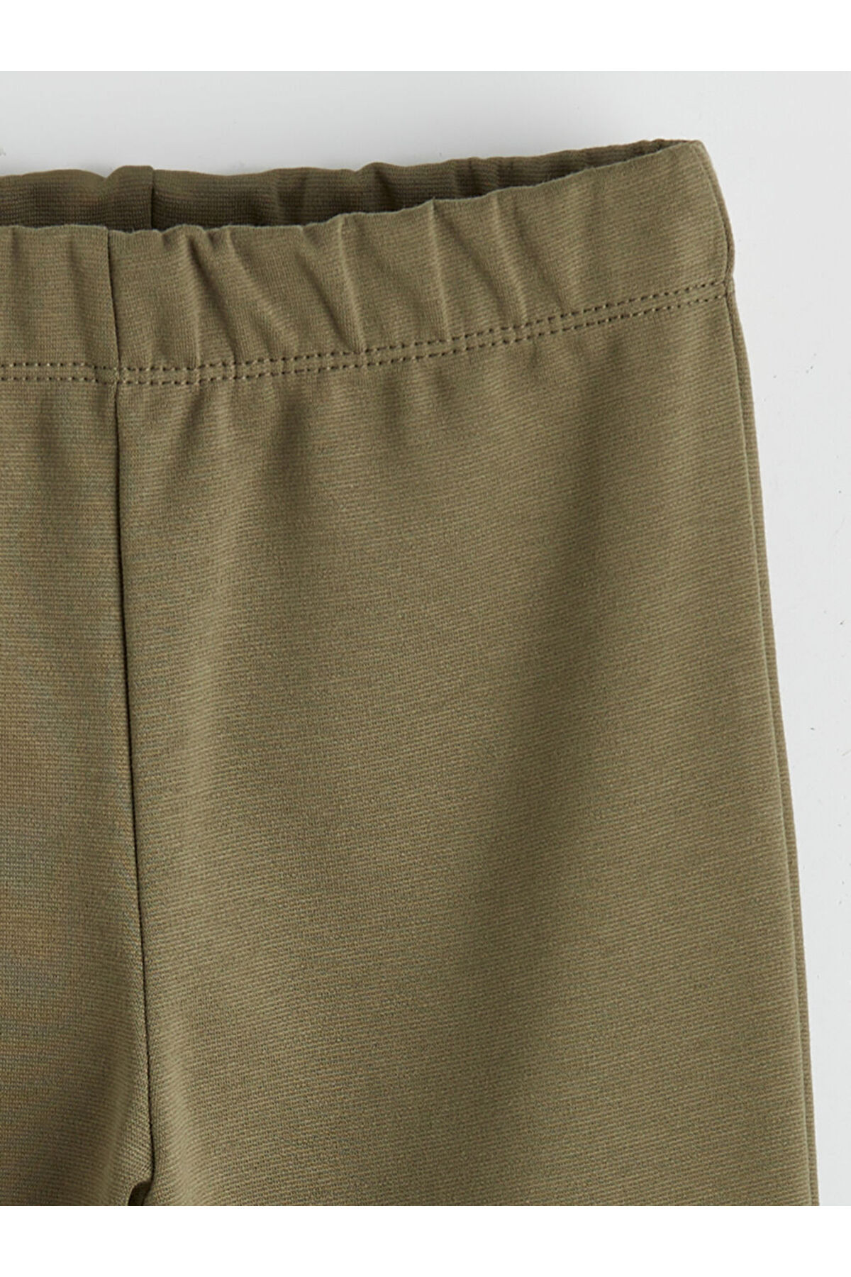 LC Waikiki Haki Kız Çocuk İspanyol Paça Tayt fotoğrafı 3 (önizleme)