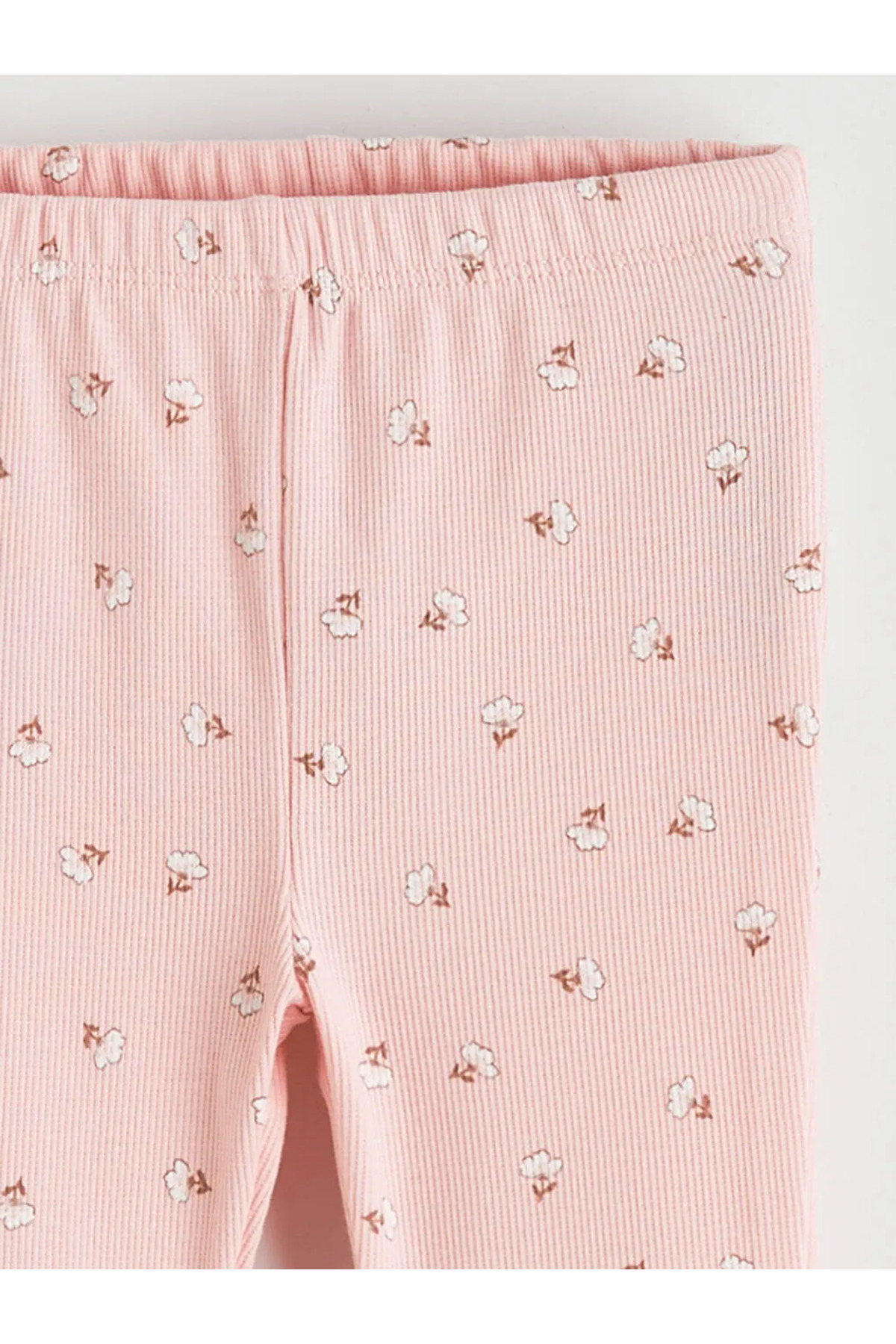 LC Waikiki Ekru Fiyonklu Kız Bebek Bluz ve Tayt Pantolon fotoğrafı 3 (önizleme)