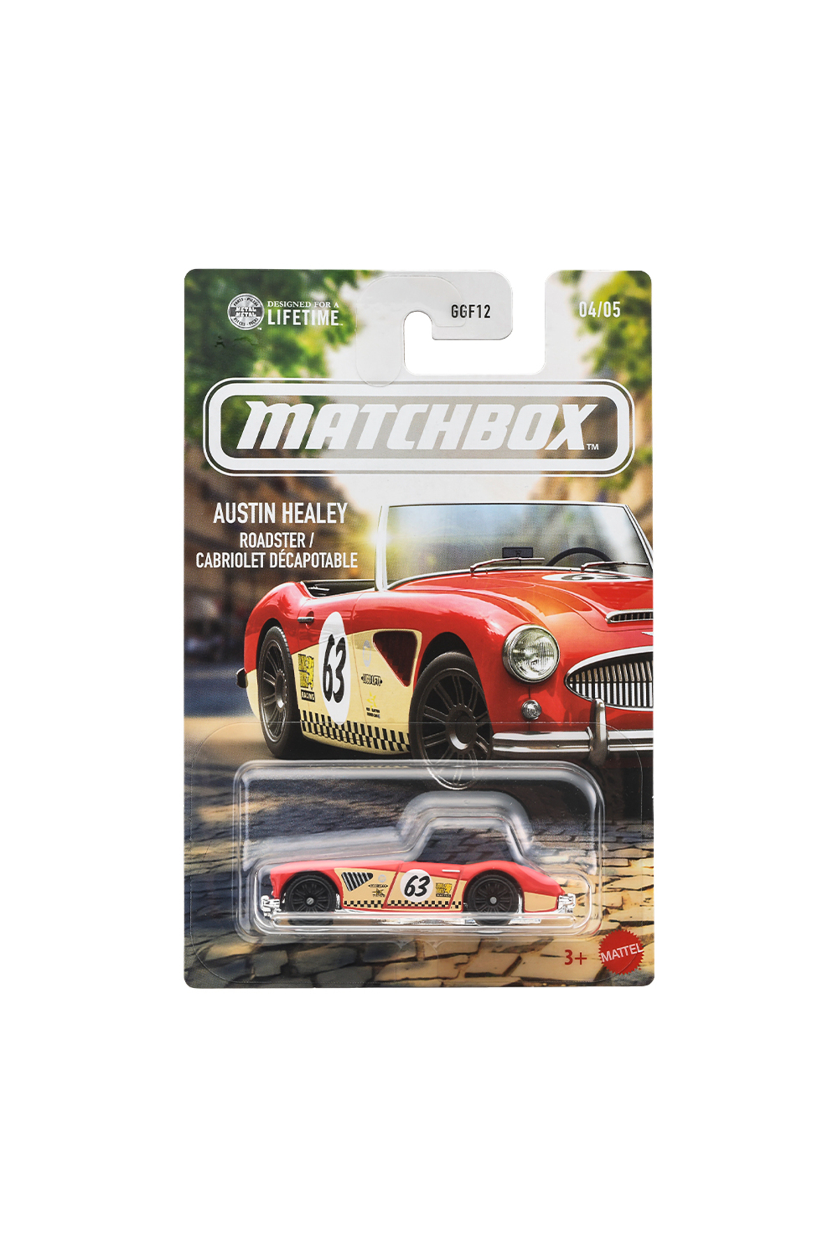 Matchbox Temalı Arabalar Austin Healey Roadster/Cabriolet JJR58
