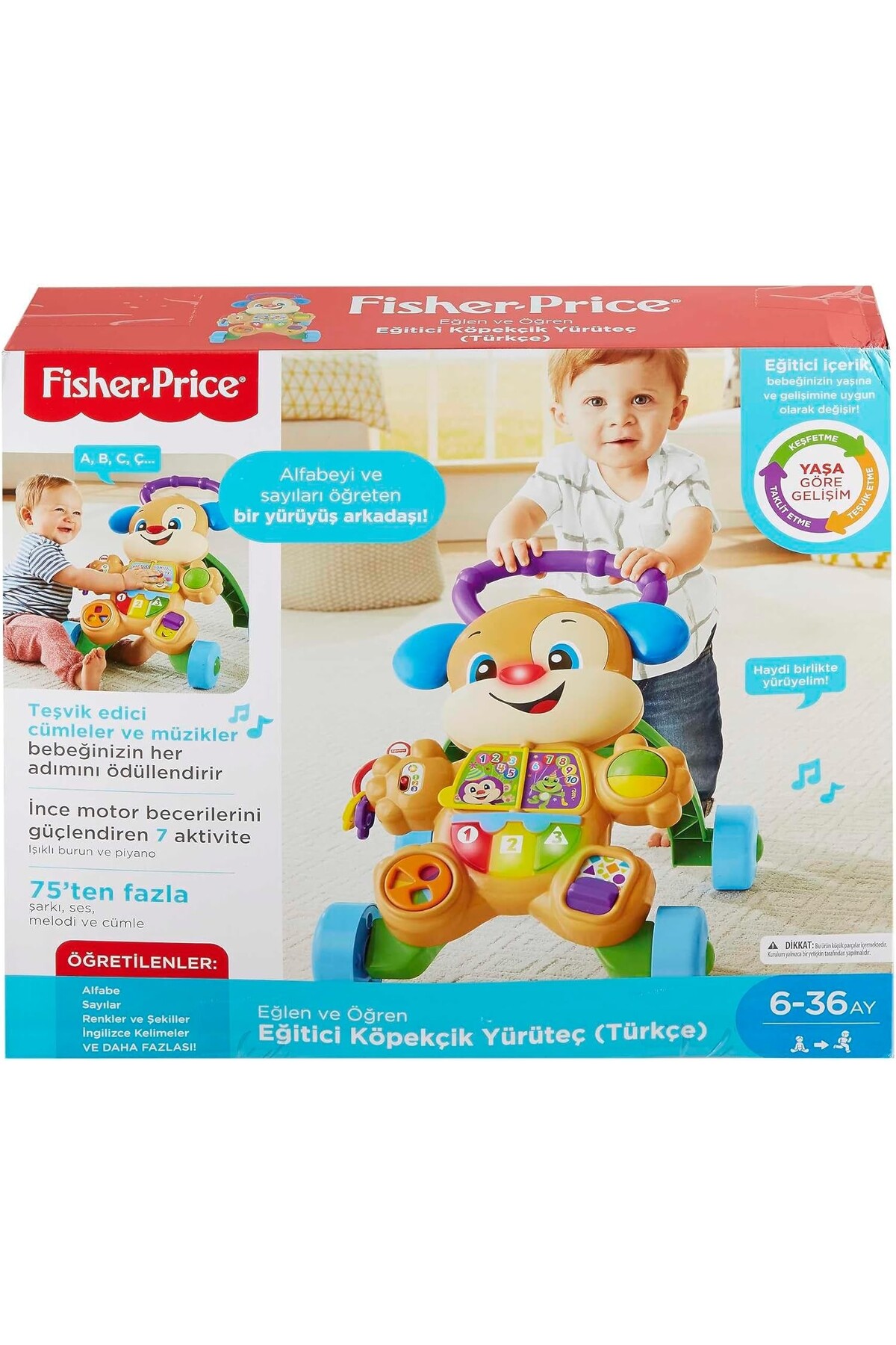 Energic Eğitici Köpekçik Yürüteç Türkçe FTG10 fotoğrafı 5 (önizleme)