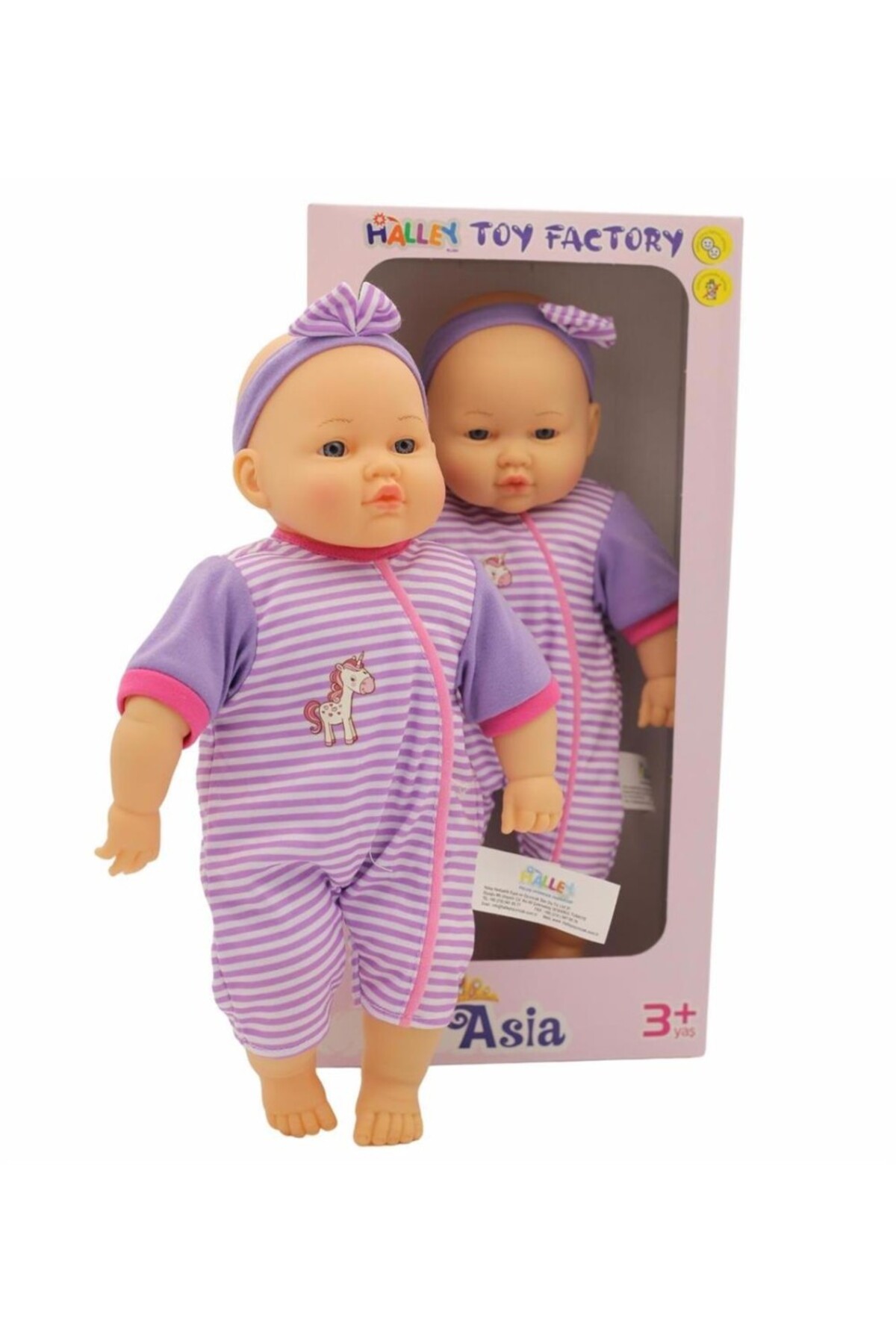 Horbano 78769 PELUŞ 40CM ASİA BEBEK -HLY fotoğrafı 4 (önizleme)