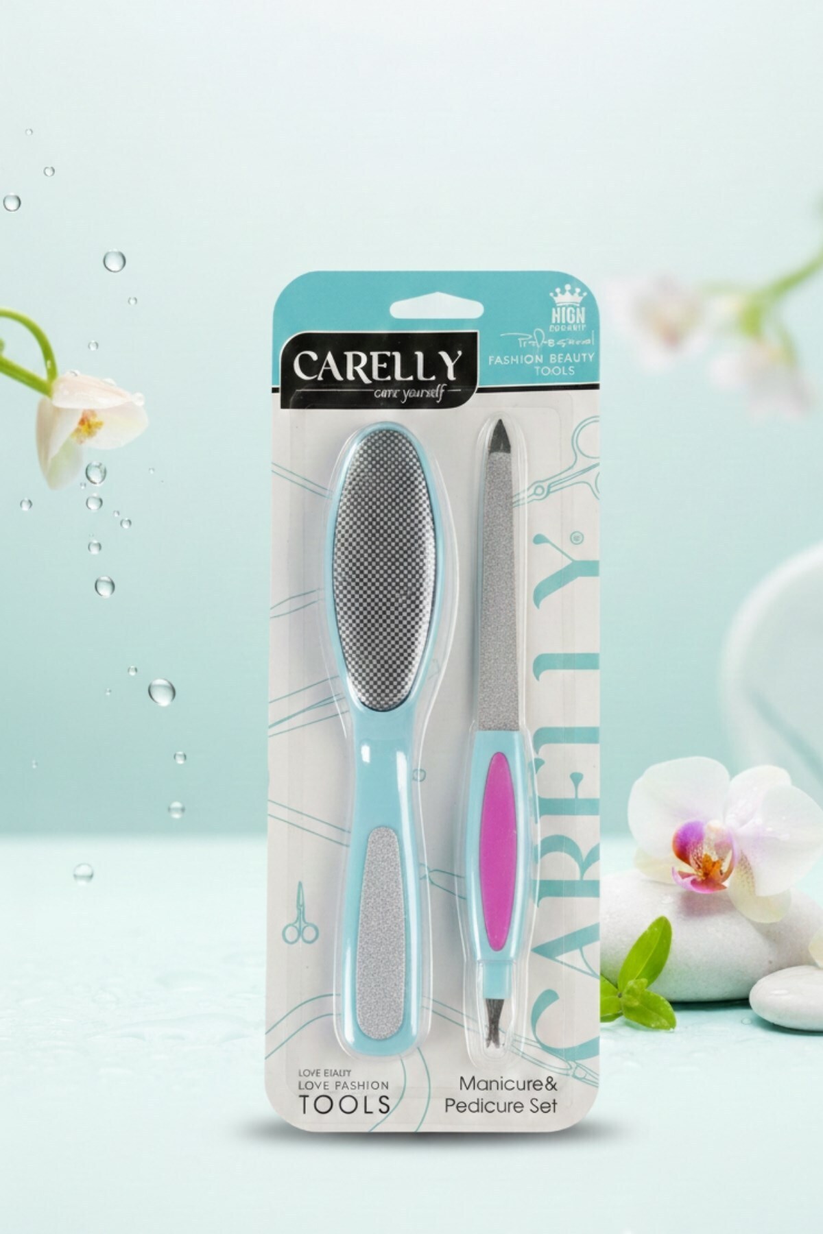 JASPER Jpr-3108 Carelly 2li Kişisel Bakım Seti Manikür Pedikür