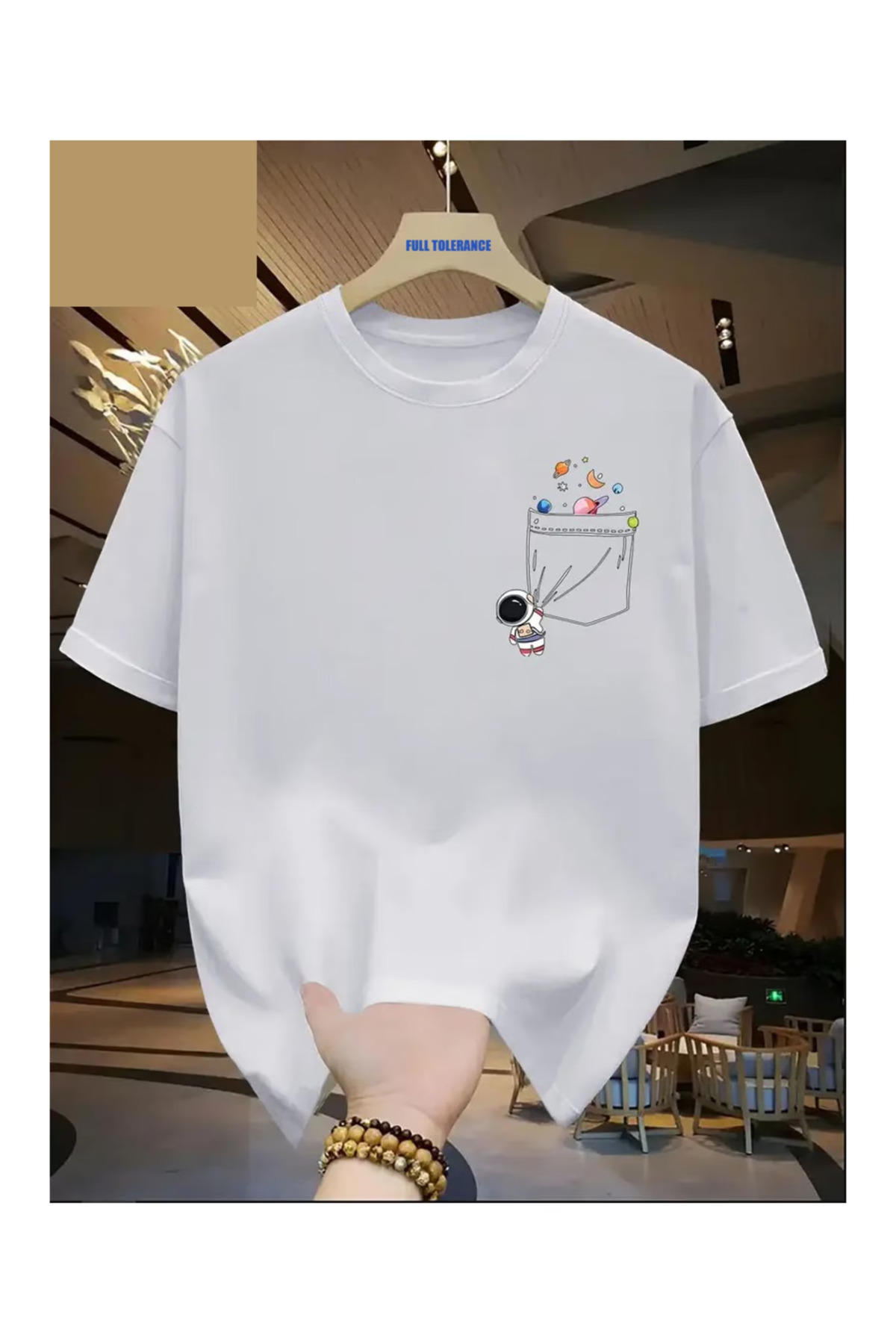 تيشيرت Oversize بطبعة - للجنسين