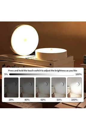 Genel Markalar Hareket Sensörlü Usb Şarjlı Led Işık Lamba